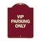 Signmission Reserved Parking VIP Parking Only Heavy-Gauge Aluminum Architectural Sign, 24" x 18", BU-1824-23026 A-DES-BU-1824-23026 - alternate 1